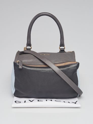 Givenchy Tri-Colored Textured Lambskin Leather Small Pandora Bag