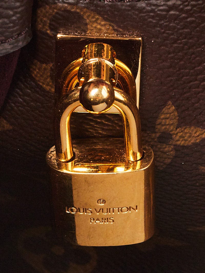 Louis Vuitton Montaigne BB Dark brown Cloth ref.551318 - Joli Closet