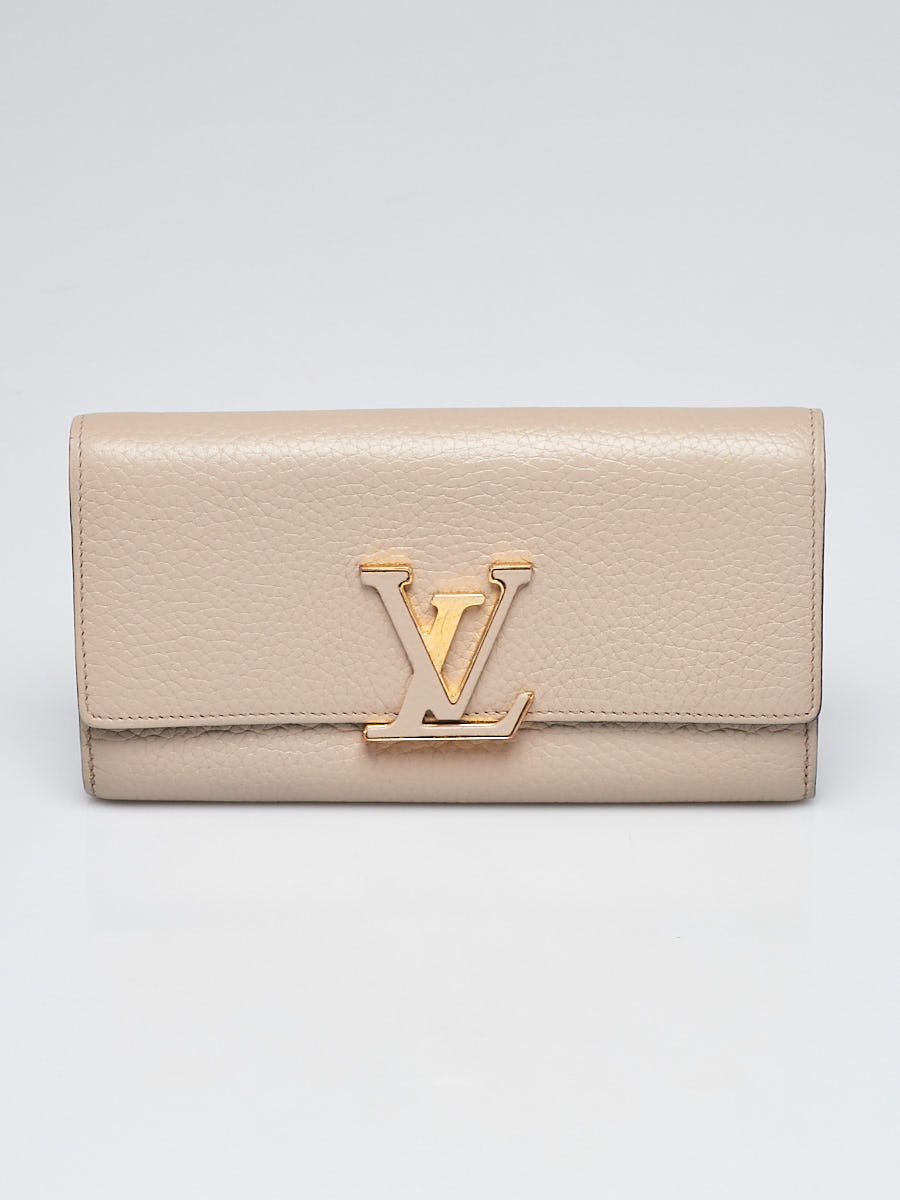 Louis Vuitton Galet Taurillion Leather Capucines Wallet Louis Vuitton