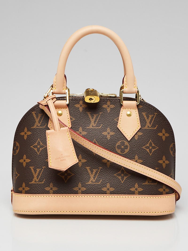 Louis Vuitton Monogram Canvas Alma PM Bag w/ Long Strap - Yoogi's Closet