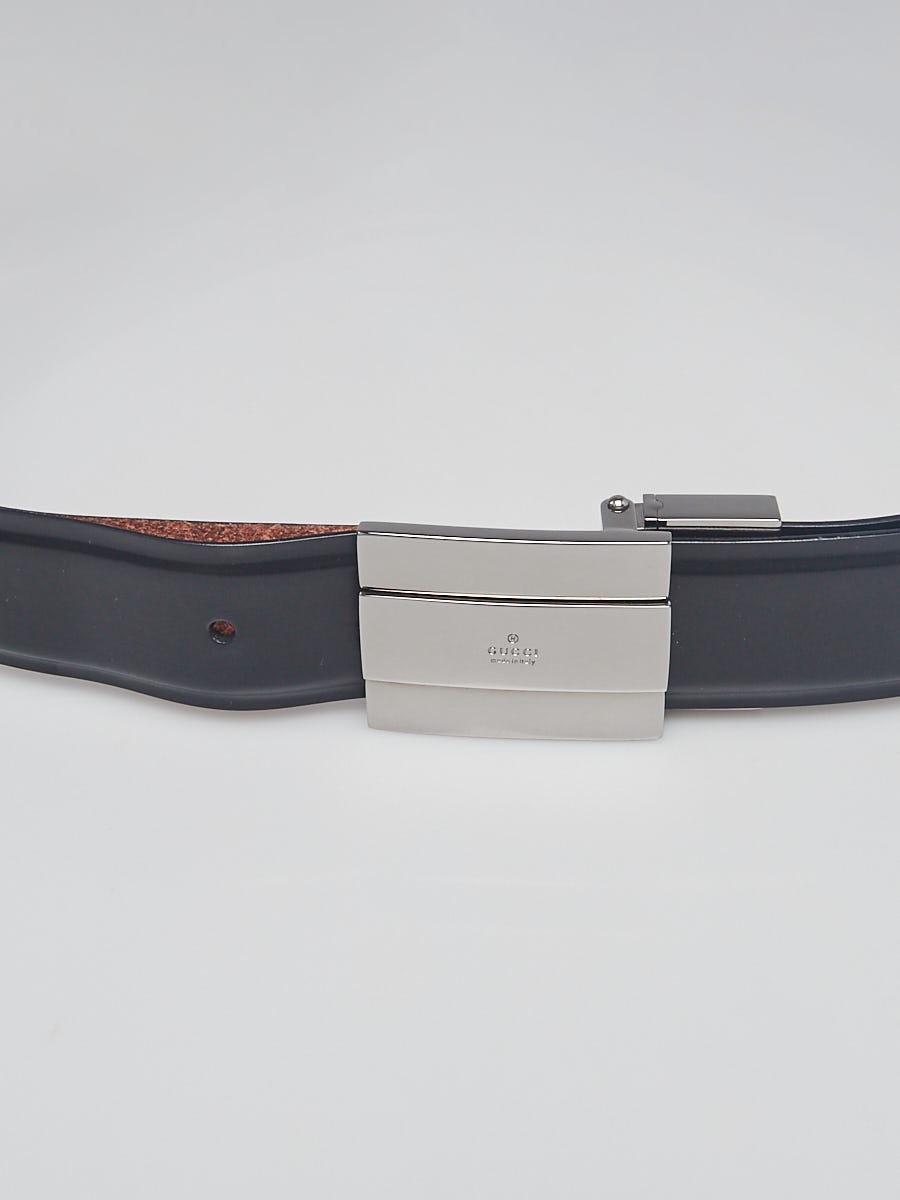 Gucci Leather Belt in Brown for Men