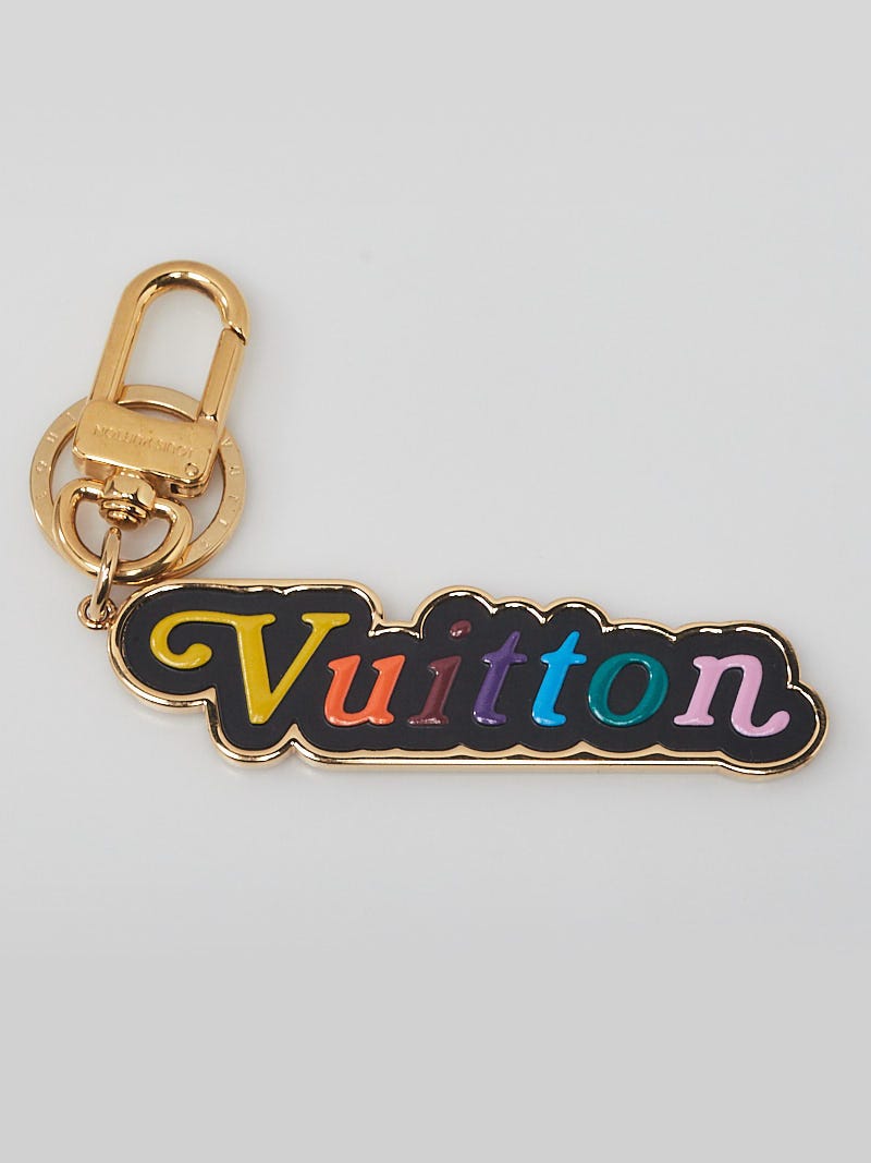 Louis Vuitton Multicolor Metal New Wave Bag Charm and Key Holder - Yoogi's  Closet