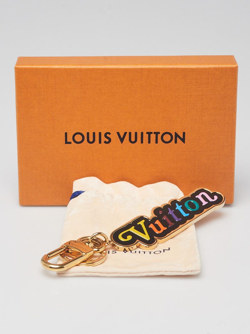 Louis Vuitton Multicolor Metal New Wave Bag Charm and Key Holder - Yoogi's  Closet