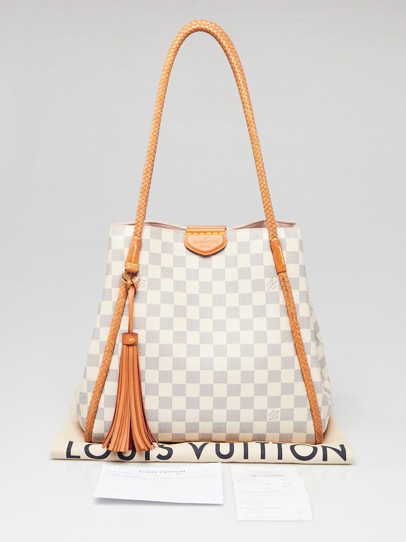 Louis Vuitton Damier Azur Canvas Propriano Tote Bag - Yoogi's Closet