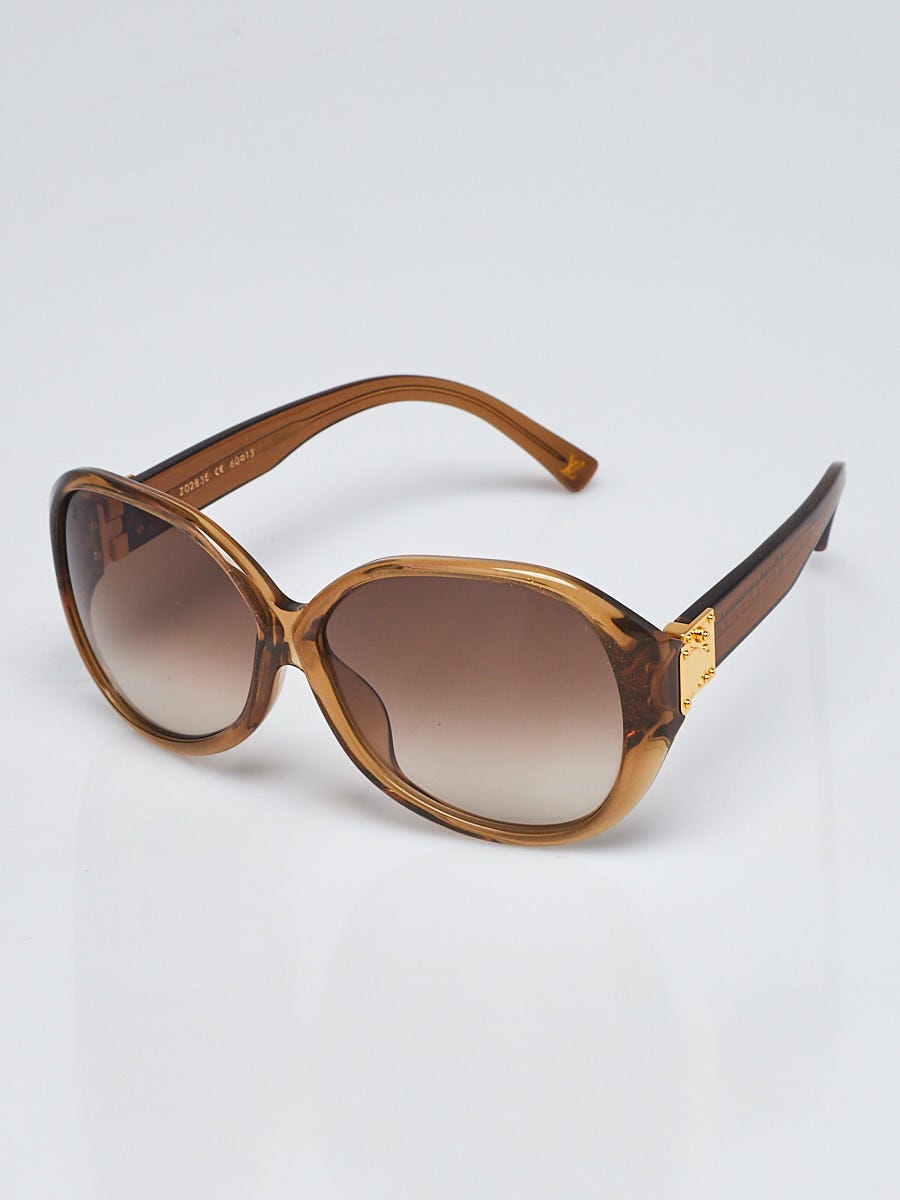 Louis Vuitton Honey Speckling Acetate Frame Oversized 