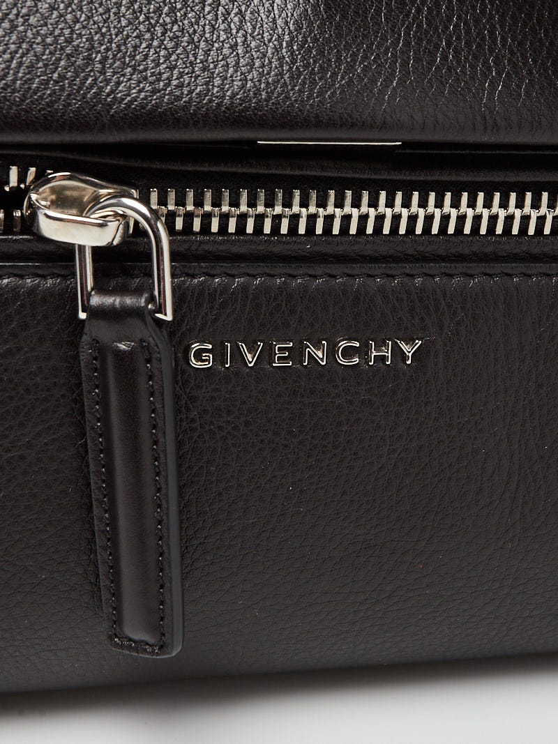 Givenchy Black Leather Pandora Pure Small Bag | Yoogi's Closet Givenchy Black Leather Pandora Pure Small Bag | Yoogi's Closet