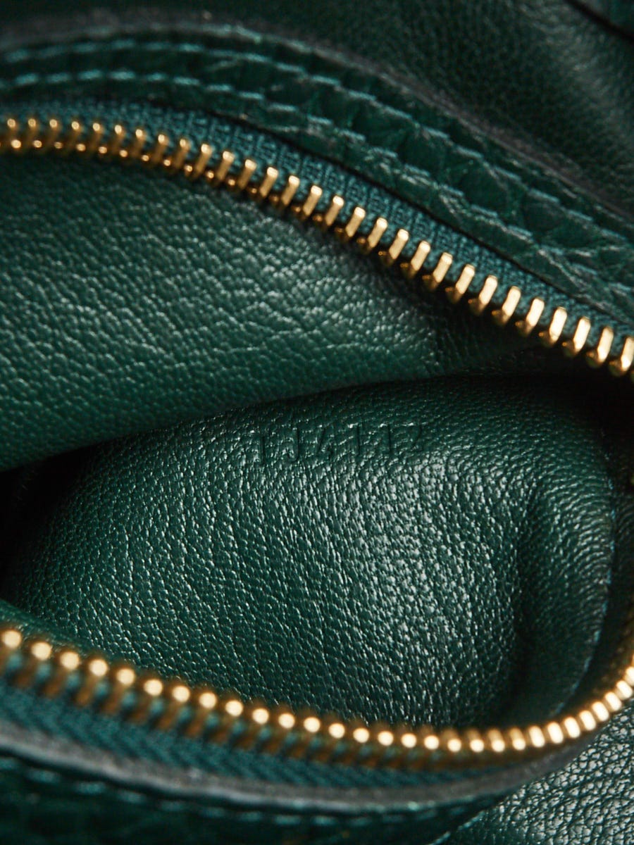 Louis Vuitton Limited Edition Green Exotique Monogram Majestueux Shoulder  Bag - Yoogi's Closet