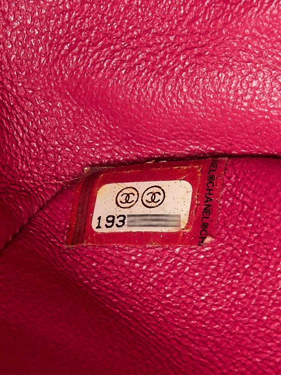 Chanel Red Patent Vinyl Lipstick Ligne Crossbody Bag