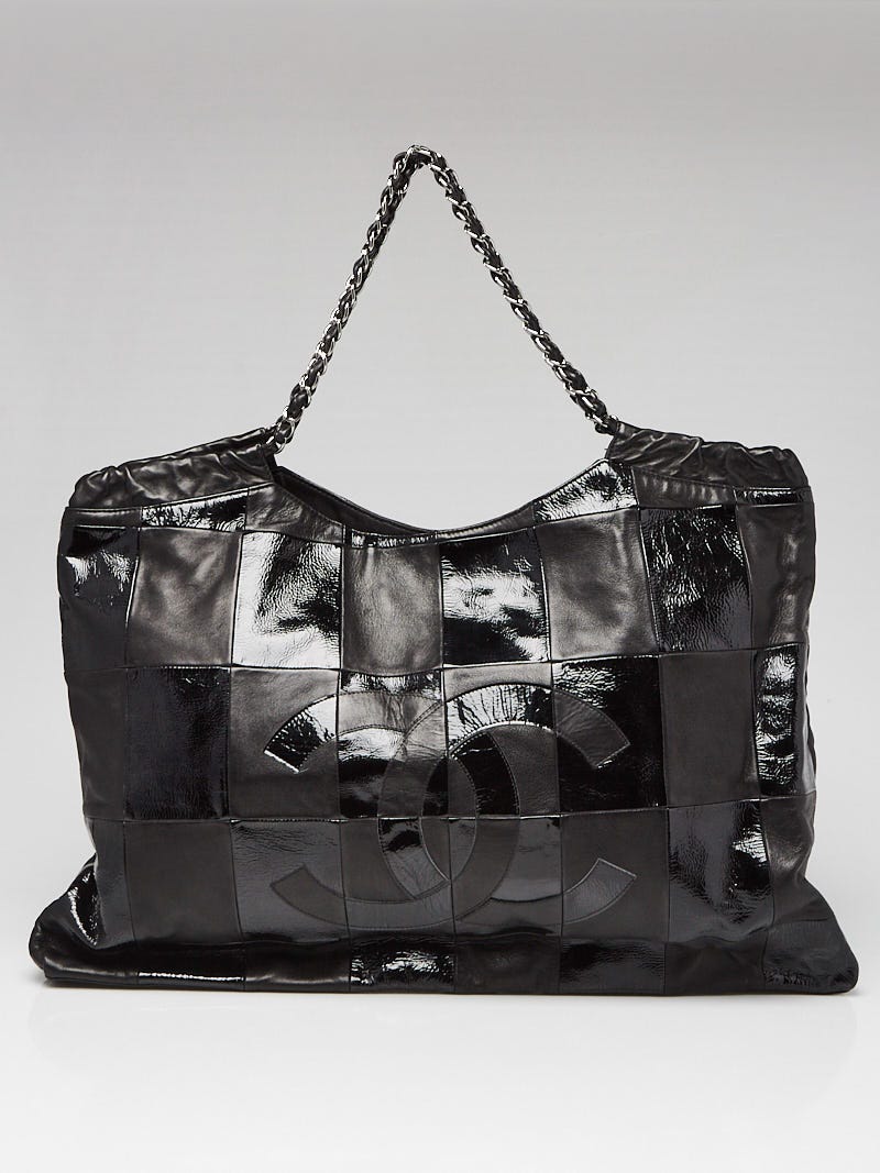 Chanel Black Patchwork Leather Brooklyn Ligne Large Cabas Tote Bag -  Yoogi's Closet