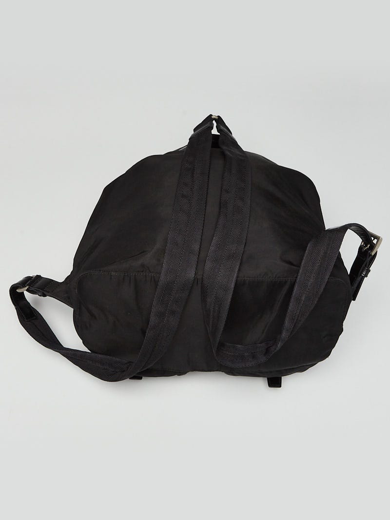 Prada Black Tessuto Nylon Zainetto Backpack Bag BZ2811 | Yoogi's