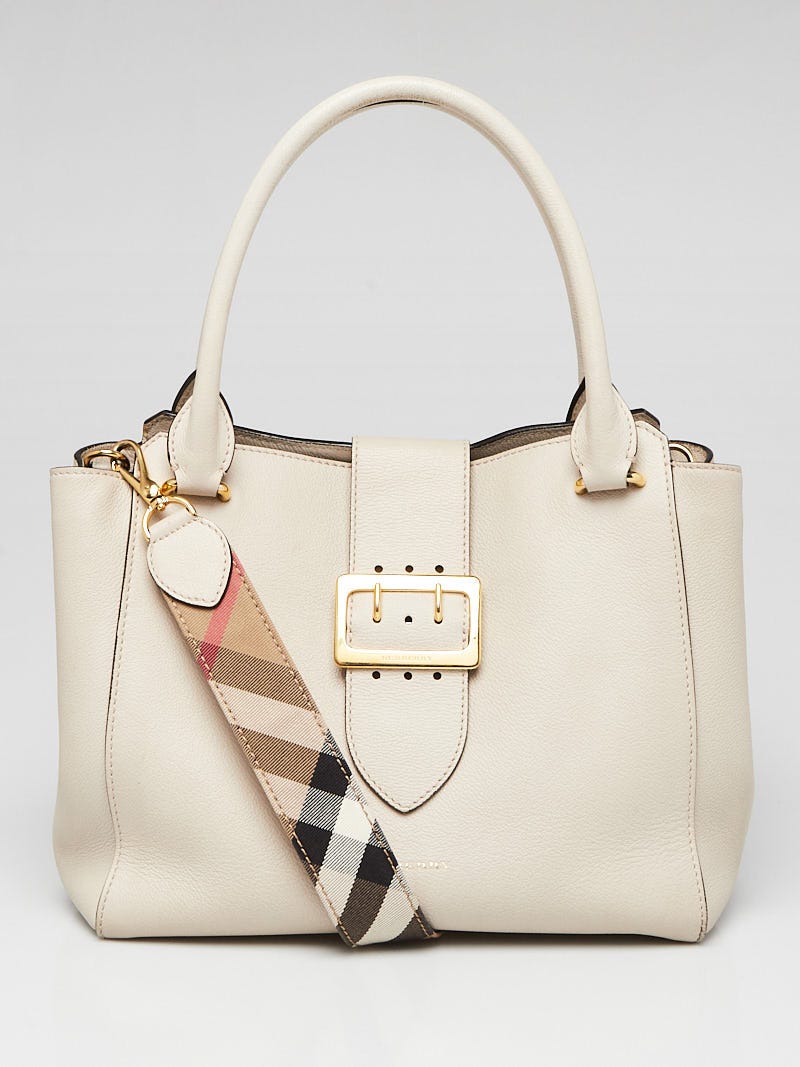 Burberry medium leather tote online