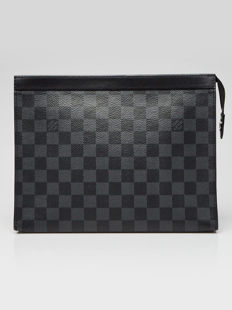 SOLD) LOUIS VUITTON POCHETTE VOYAGE MM DAMIER GRAPHITE POUCH