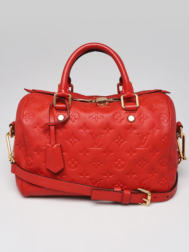 Louis Vuitton Orient Monogram Empreinte Leather Speedy 25 Bandouliere Bag