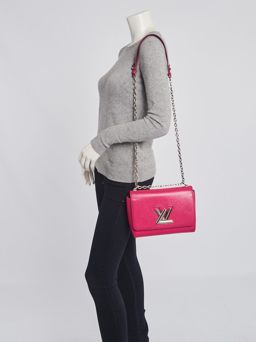 Louis Vuitton Black Epi Leather MM Twist Bag - Yoogi's Closet