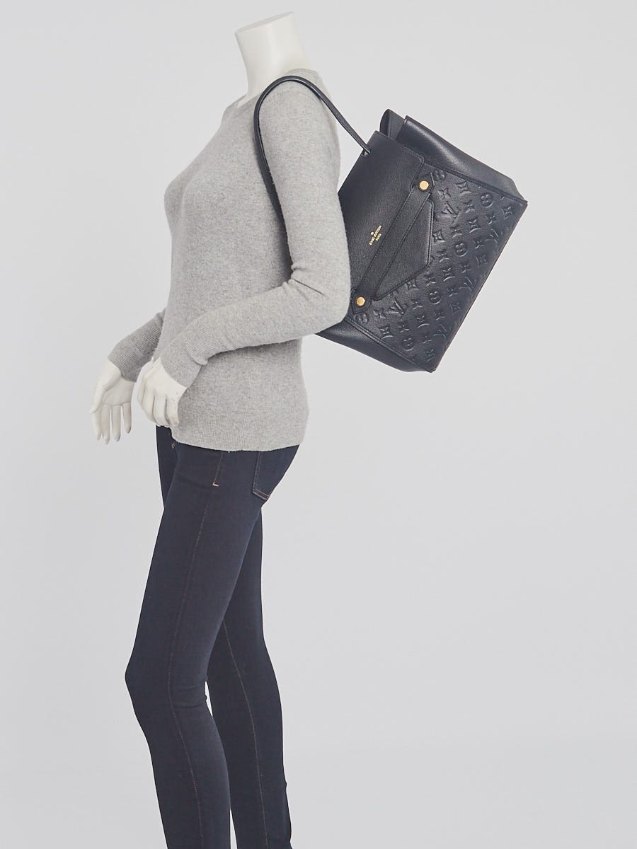 Louis Vuitton Black Empreinte Leather Trocadero Bag - Yoogi's Closet