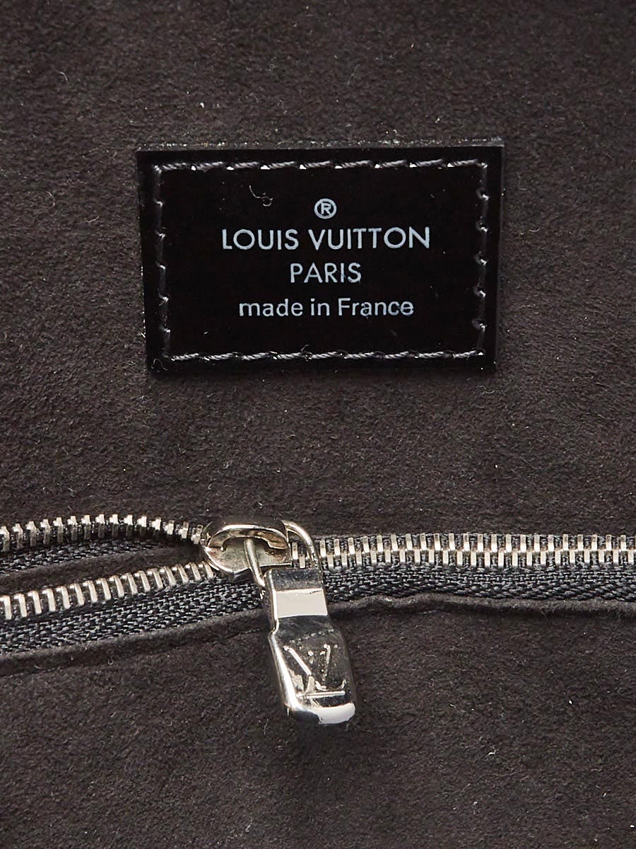 LOUIS VUITTON #38256 Electric Black Epi Leather Pont Neuf GM