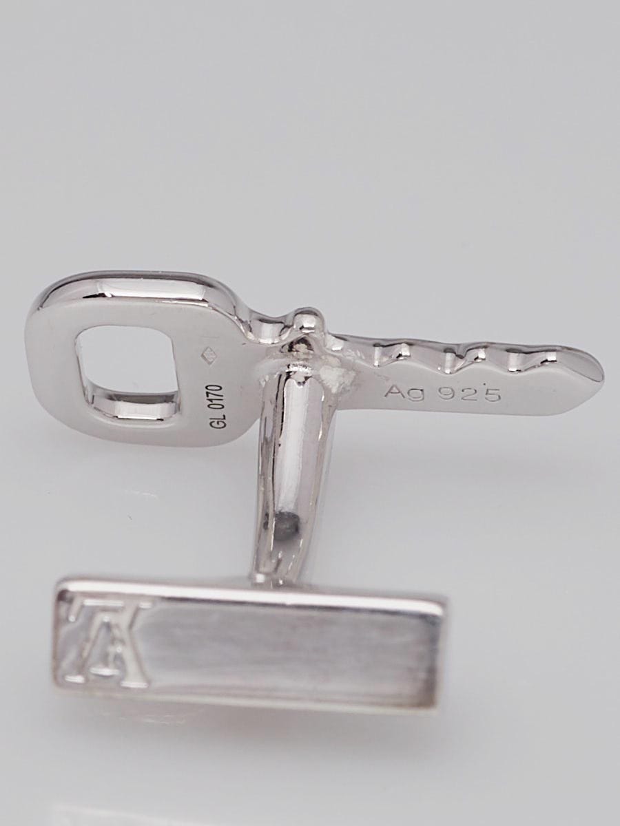Louis Vuitton Cufflinks AG925 Gold Key and Lock