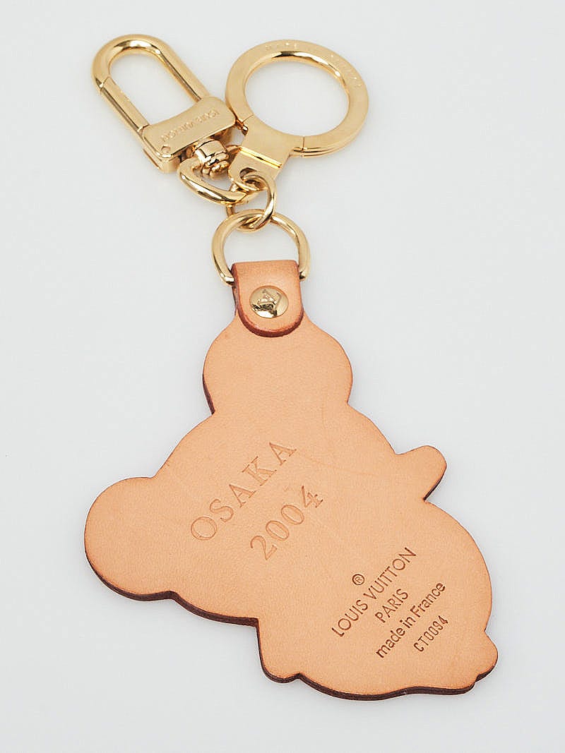 Louis Vuitton Vachetta Leather Murakami Panda Key Holder and Bag