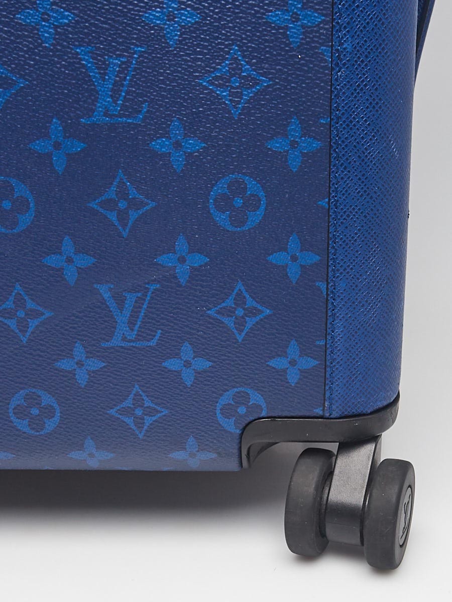 Louis Vuitton Navy Blue Monogram Canvas/Taiga Leather Taigarama