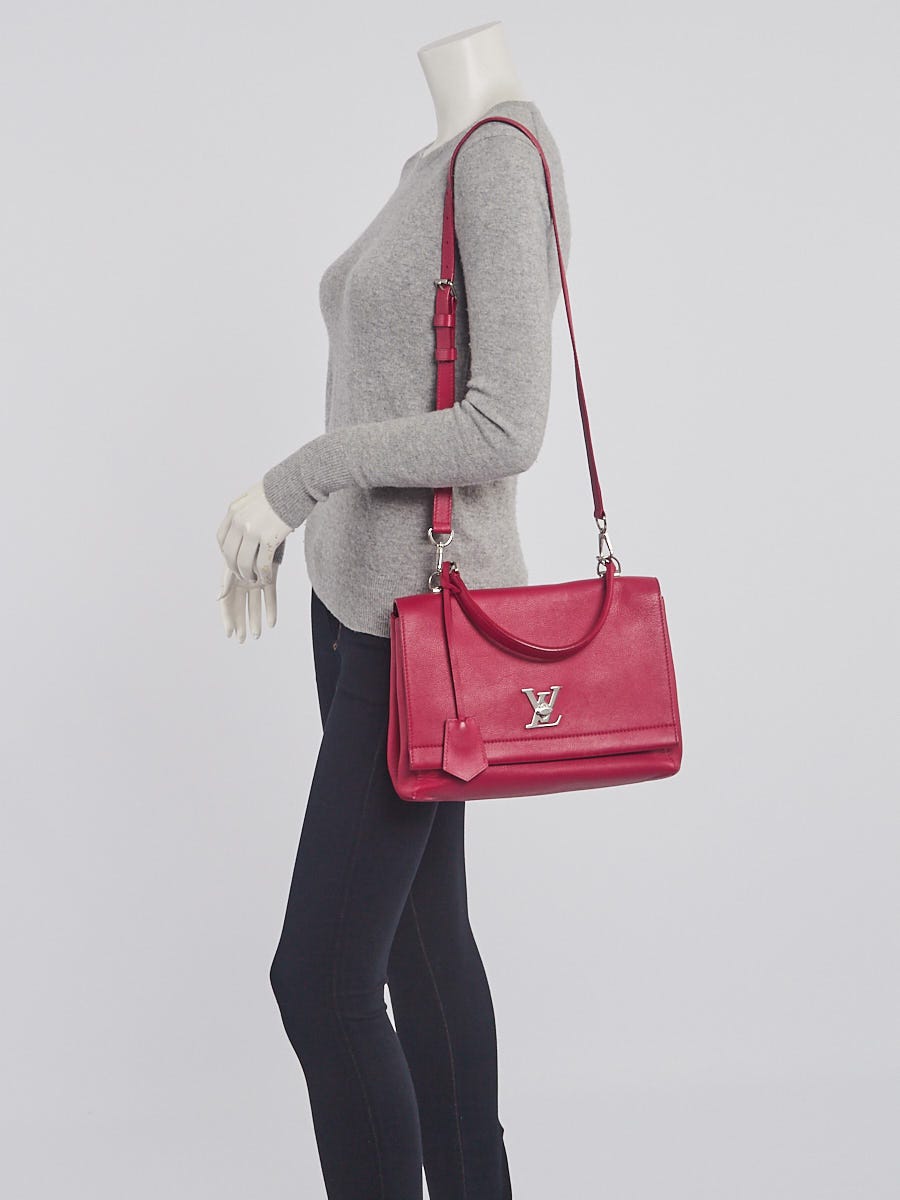 Louis Vuitton Fuchsia Calfskin Dahlia Lockme II Bag – Season 2 Consign