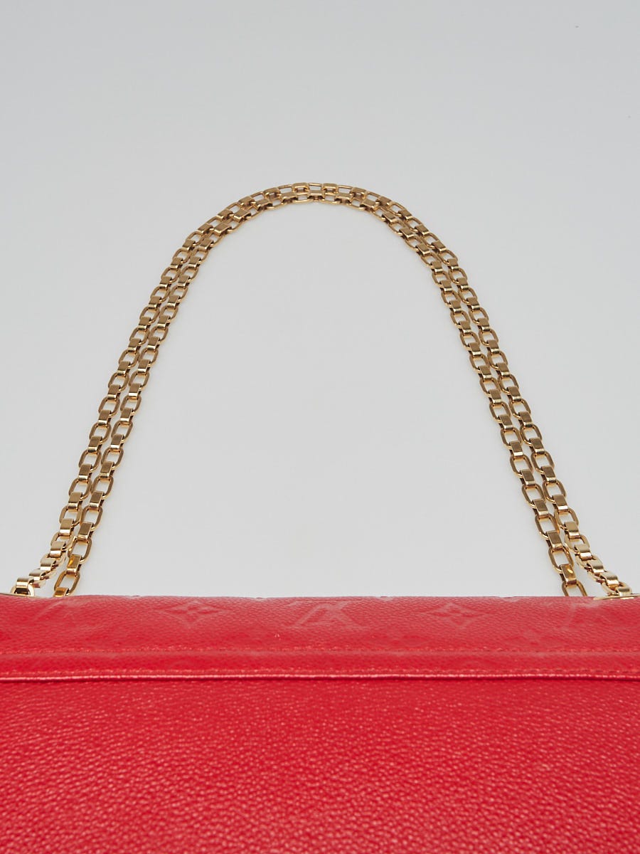 Louis Vuitton Cerise Monogram Empreinte Leather St Germain PM Bag