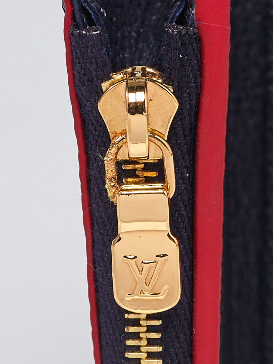 Louis Vuitton Zoe Wallet Marine Rouge Empreinte – Now You Glow