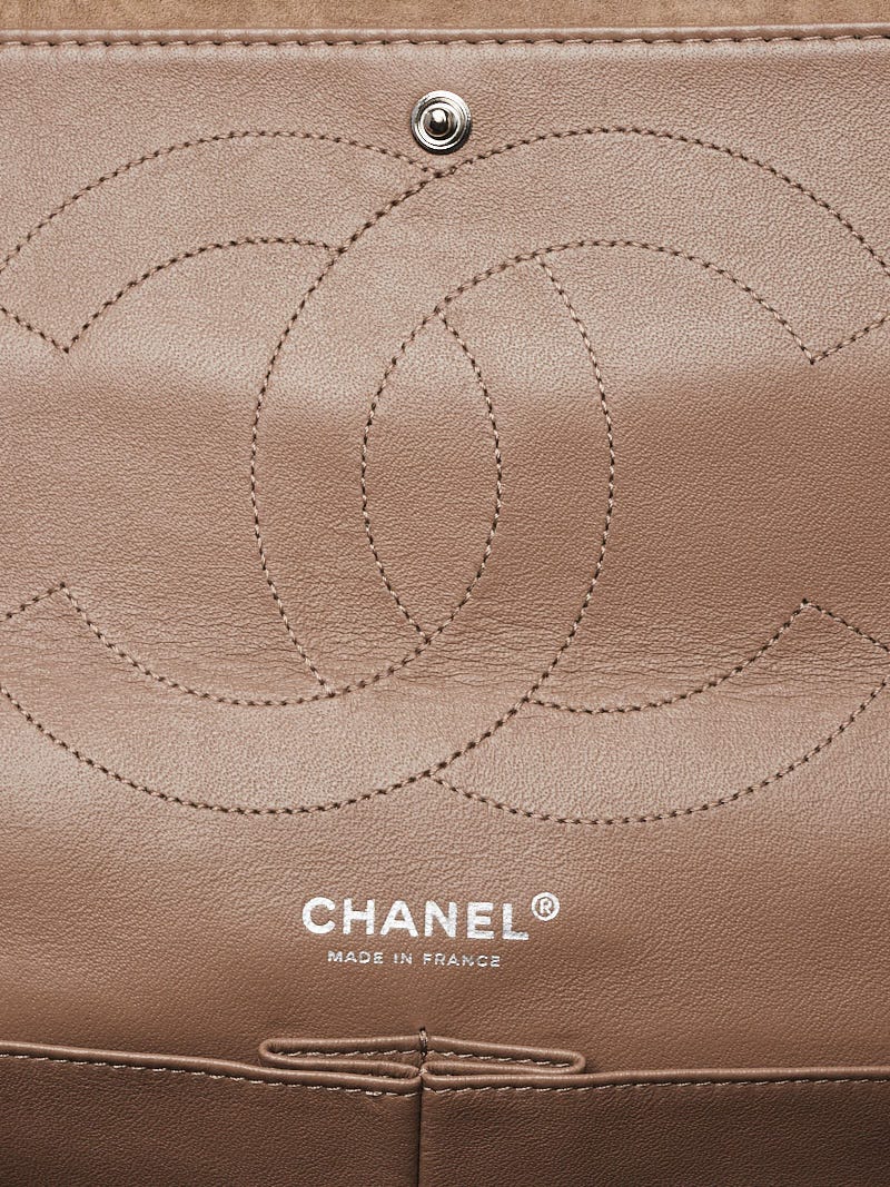 Chanel Beige 2.55 Reissue Quilted Suede Calfskin Leather 227