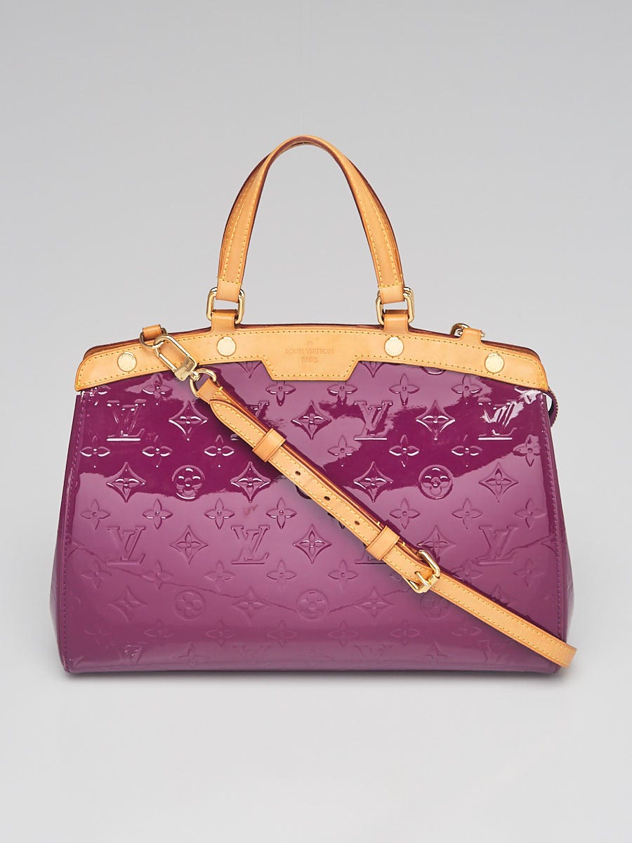 Sold at Auction: Louis Vuitton Amethyste Monogram Vernis Leather