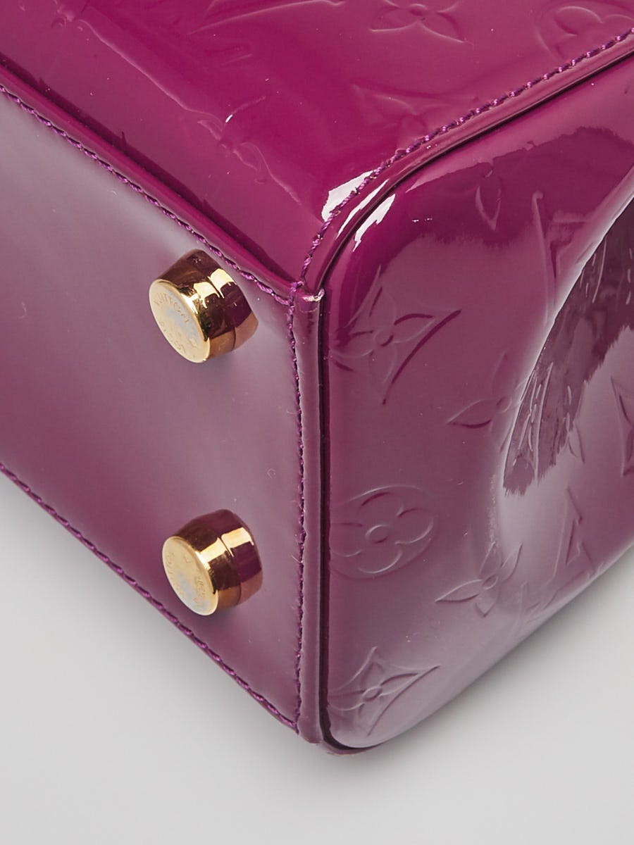 Louis Vuitton Purple Monogram Vernis Brea mm