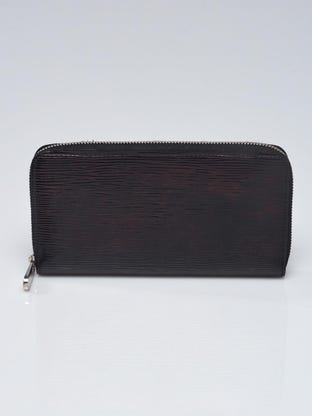 Louis Vuitton Toledo Blue Epi Leather Simple Checkbook Holder Wallet -  Yoogi's Closet