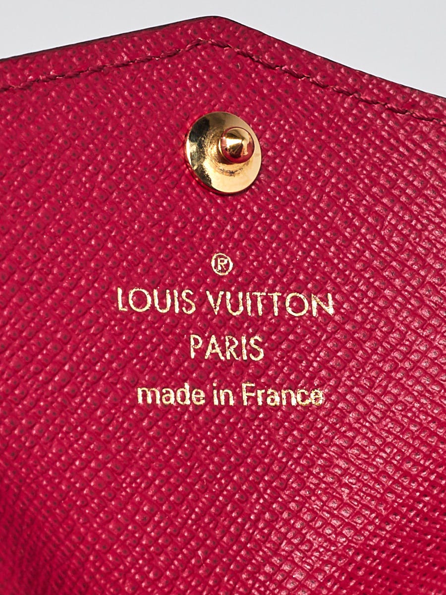 Louis Vuitton Fuchsia Monogram Canvas Sarah Multicartes Wallet