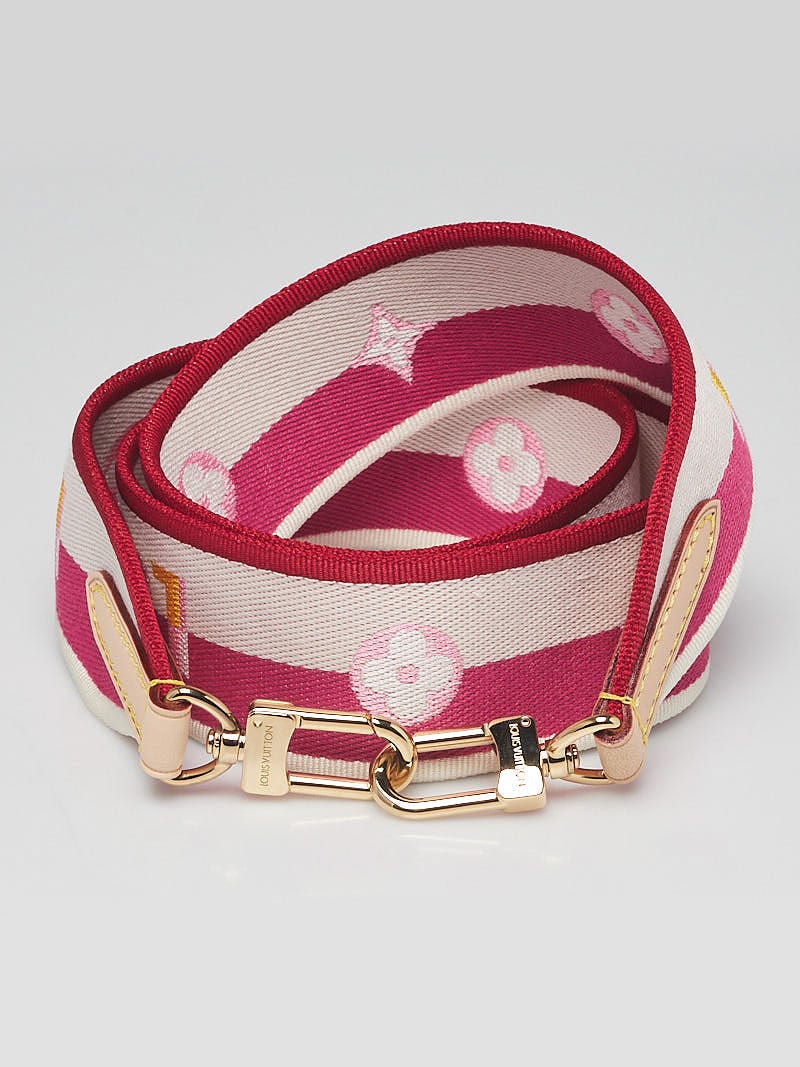 louis vuitton with pink strap