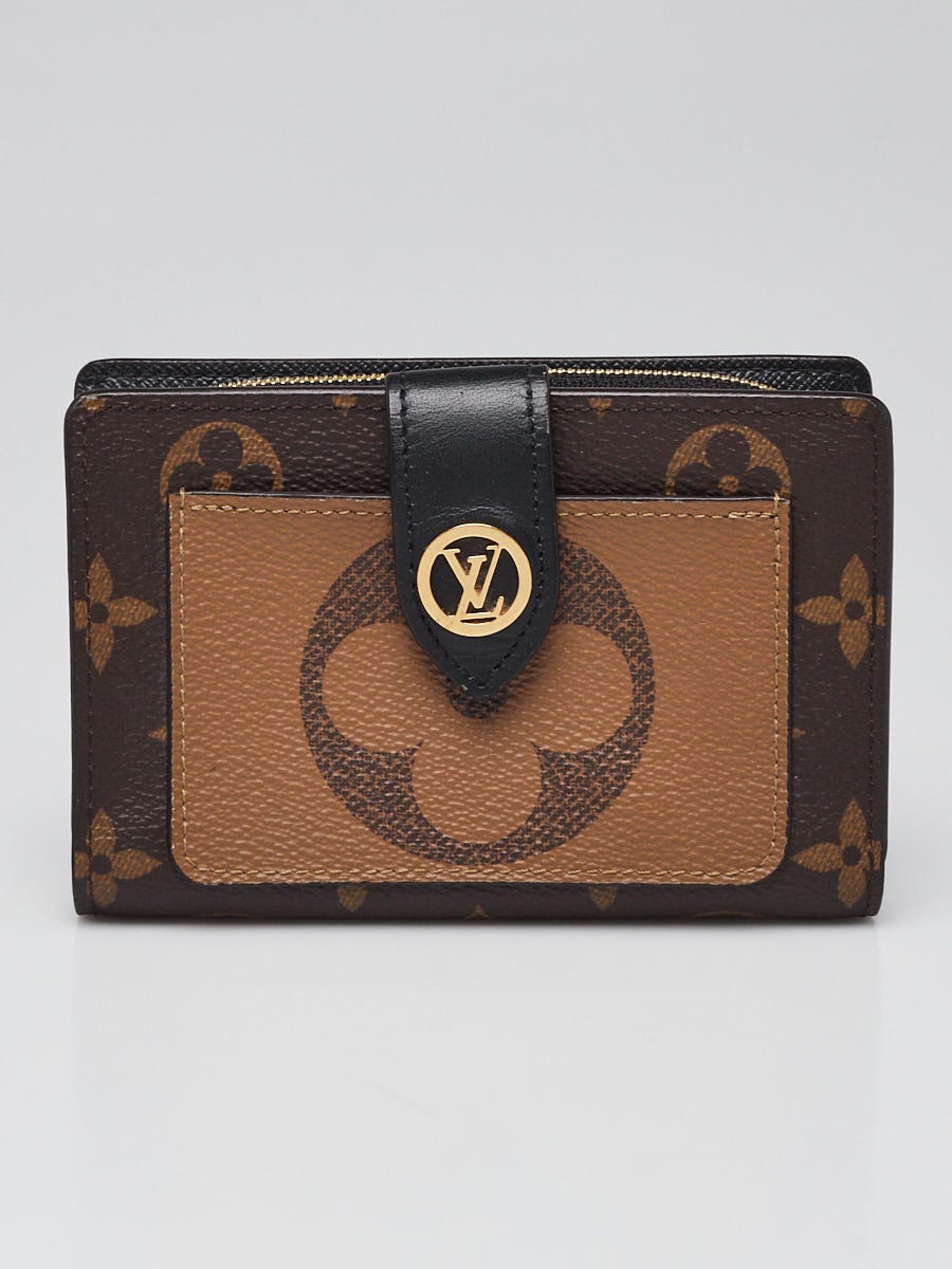 Louis Vuitton Giant Monogram Reverse Zippy Wallet Brown