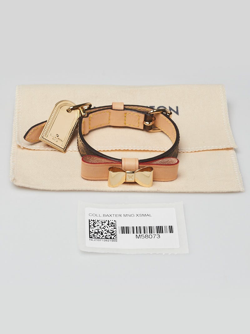 Louis Vuitton, Dog, Louis Vuitton Baxter Xs Dog Collar