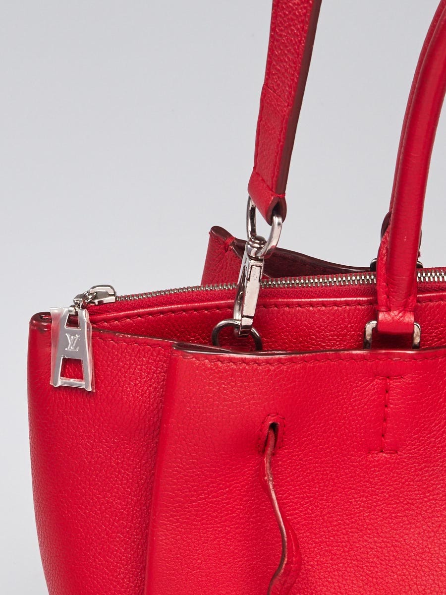 Louis Vuitton Rubis Calf Skin Lockmeto Handbag