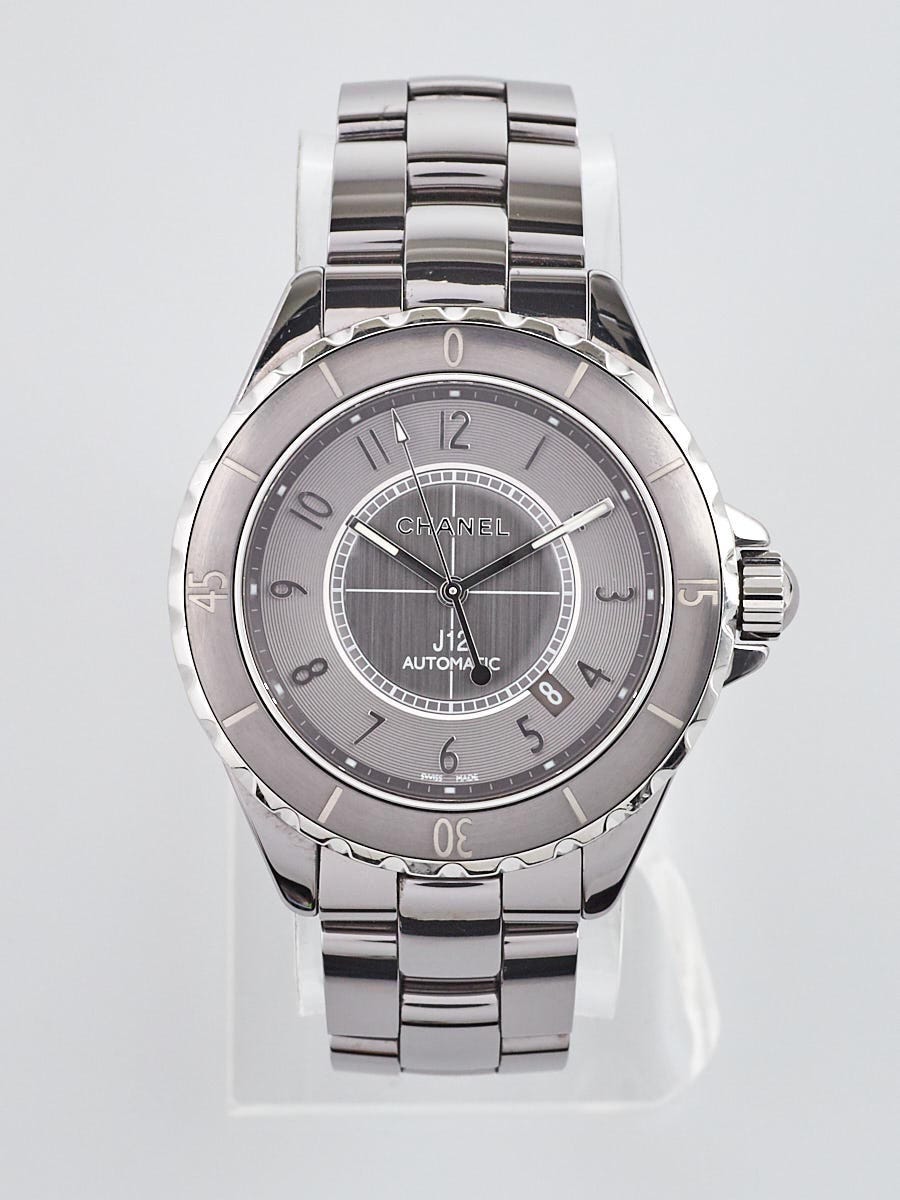 Chanel J12 33mm Titanium & Ceramic Quartz Watch - Watch Rapport