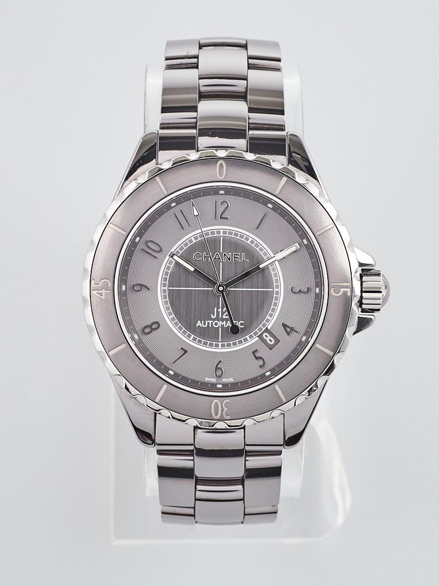 Chanel Gunmetal J12 Titanium Ceramic 41mm Chromatic Automatic