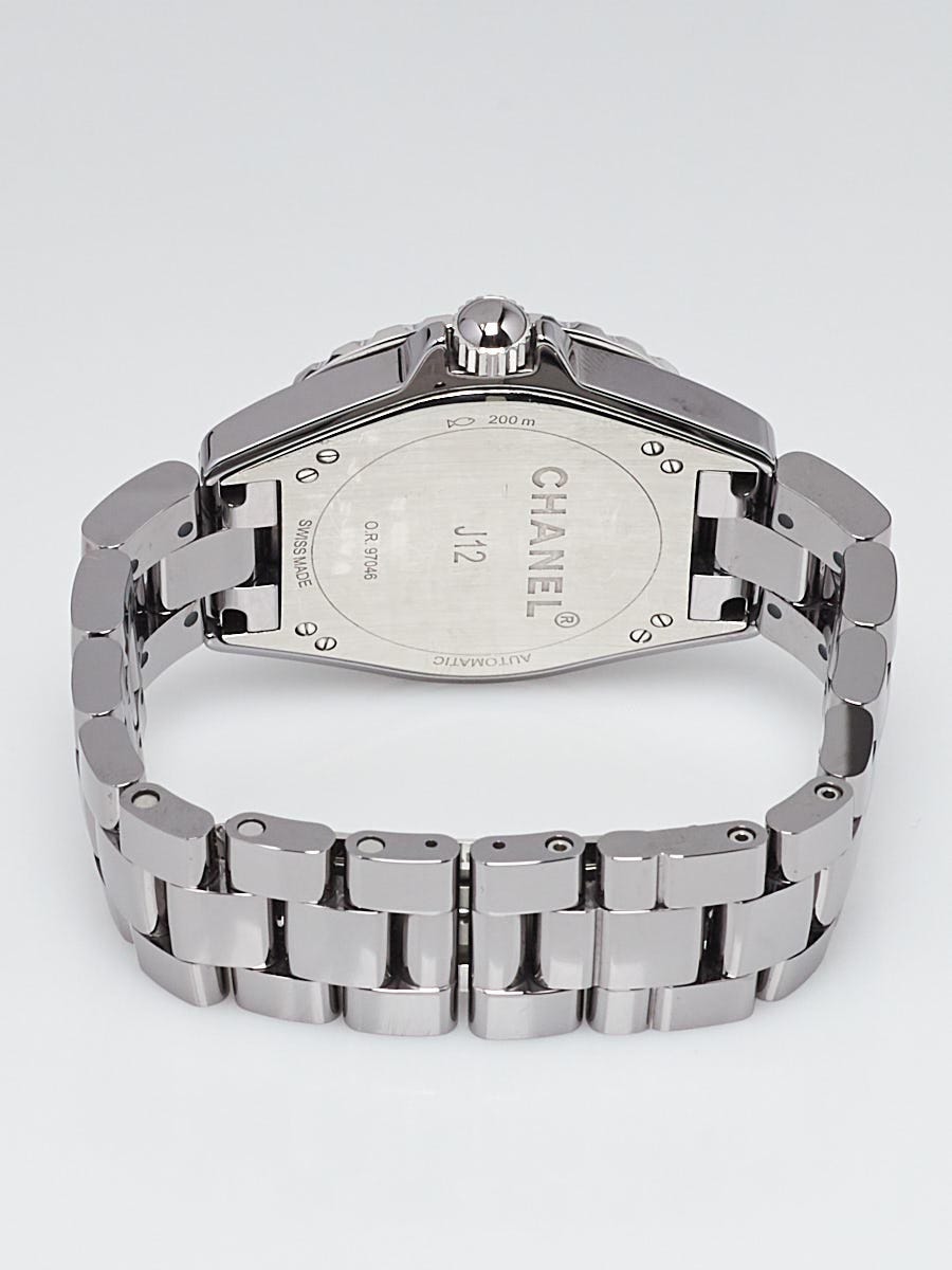 Chanel Gunmetal J12 Titanium Ceramic 41mm Chromatic Automatic 