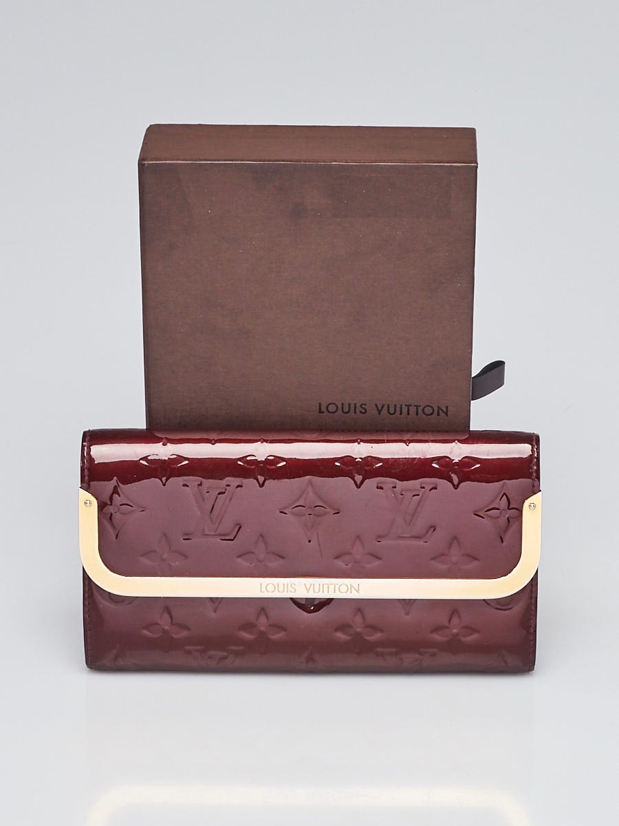 Louis Vuitton Rouge Fauviste Monogram Vernis Rossmore Wallet
