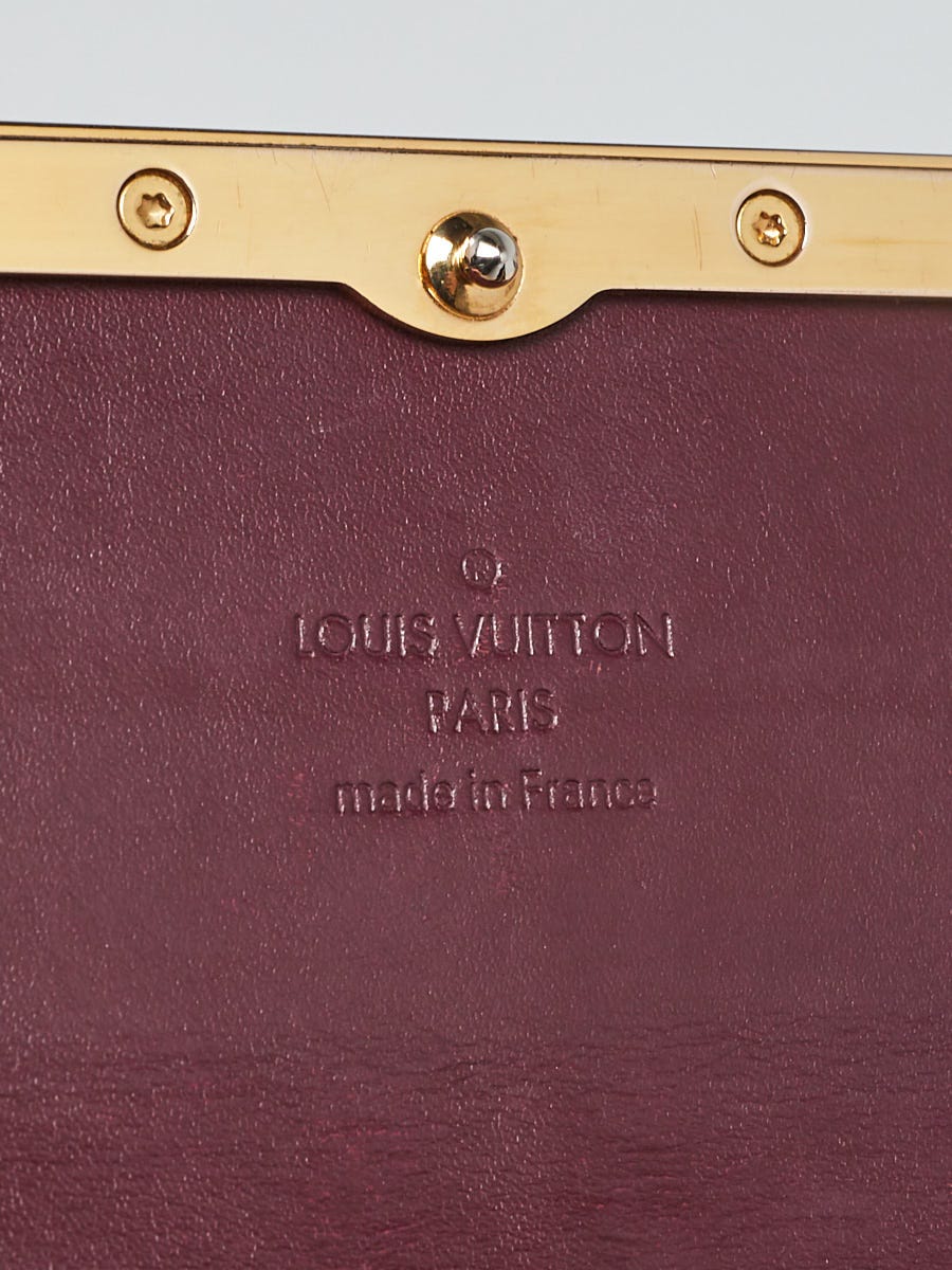 Louis Vuitton Rouge Fauviste Monogram Vernis Rossmore Wallet