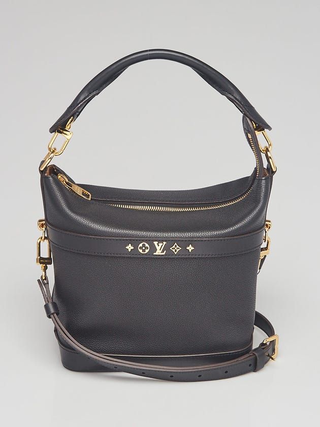 Louis Vuitton Black Grained Leather Cruiser PM Bag