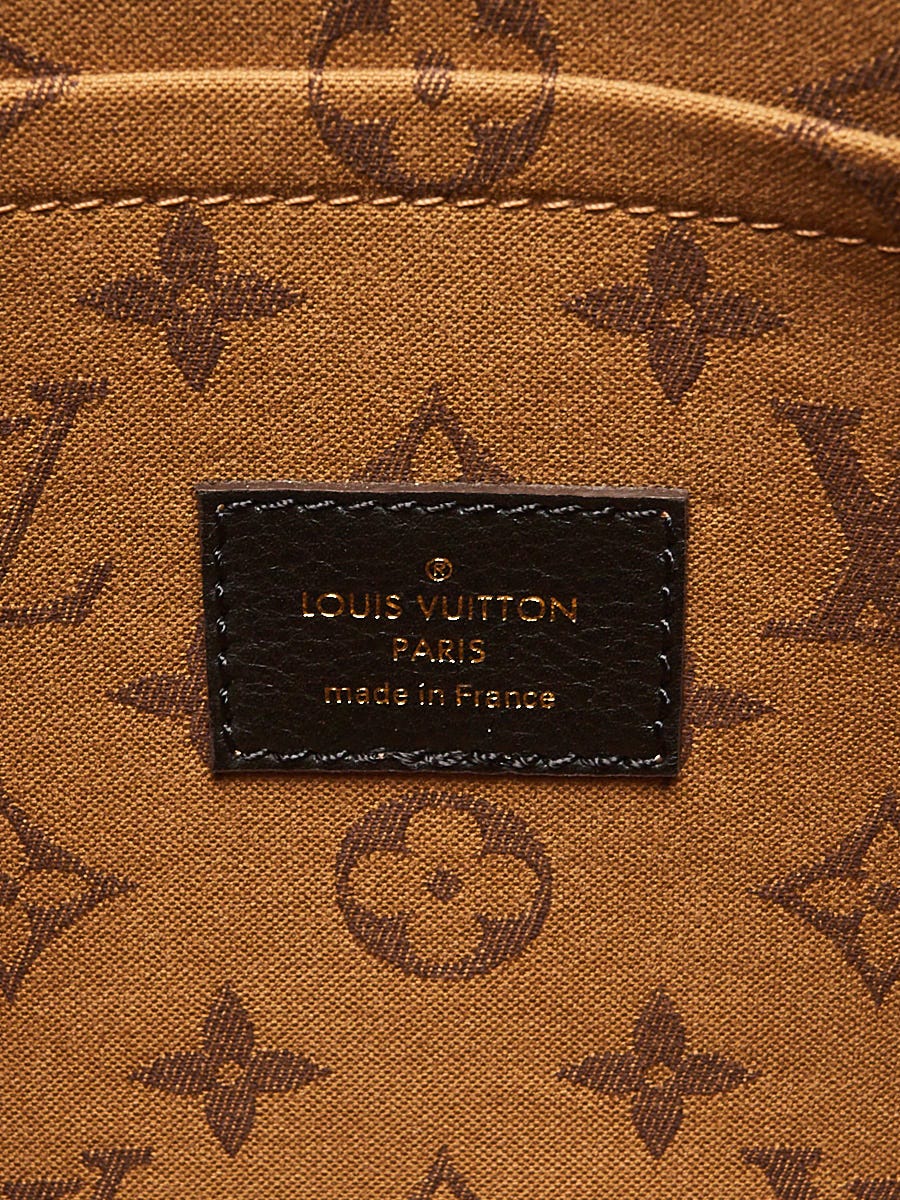 M57934 Louis Vuitton Calfskin Leather Cruiser PM-Black
