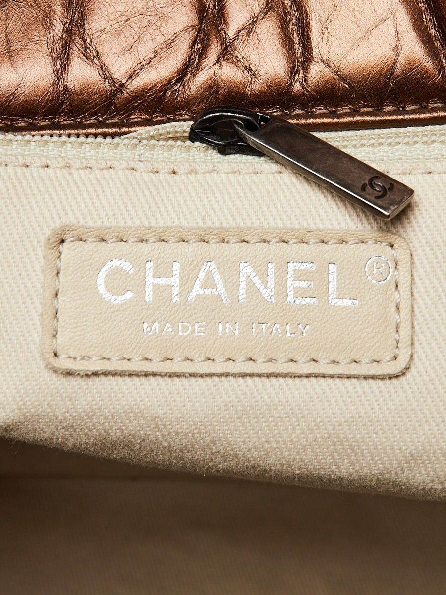 Chanel Reissue Bronze Crinkled Large Tote – Fashion Reloved