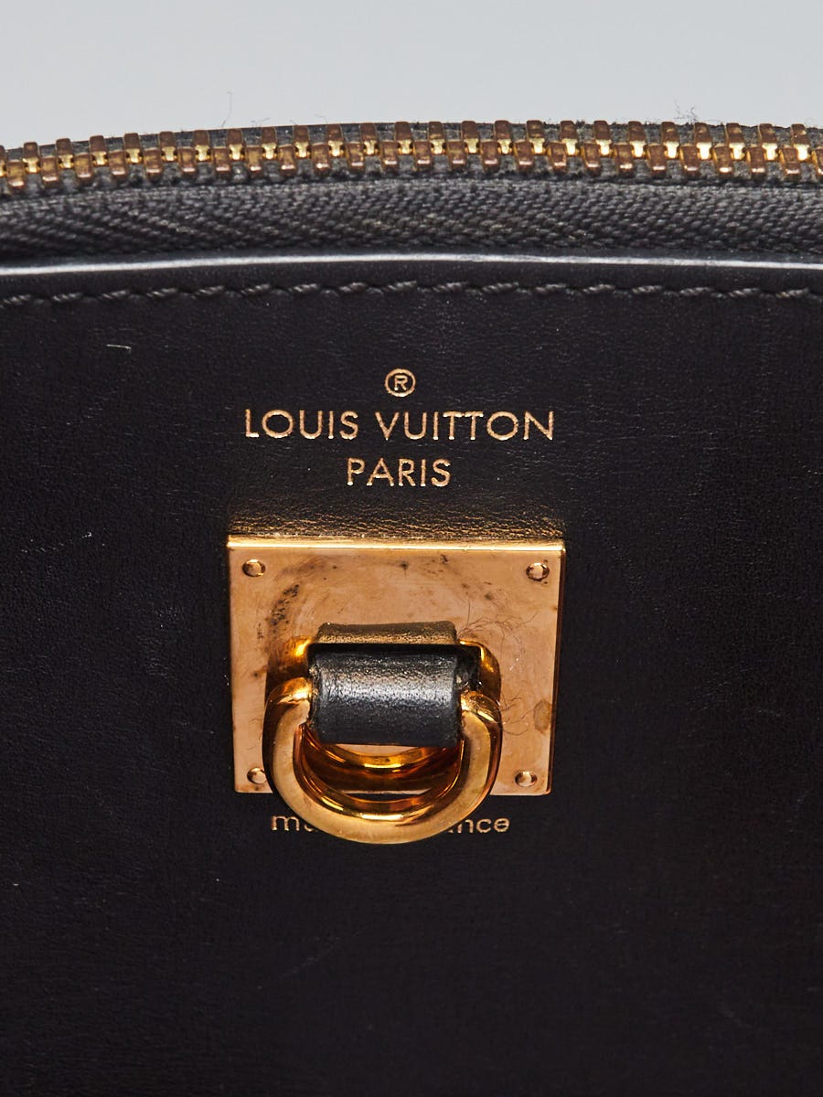Louis Vuitton Python/Black Calfskin Leather City Steamer PM Bag