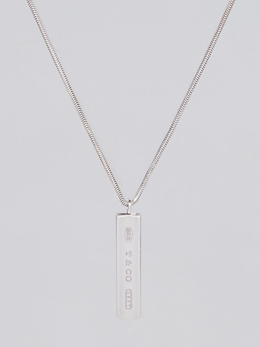 Tiffany \u0026 Co. Sterling Silver 1837 Bar 
