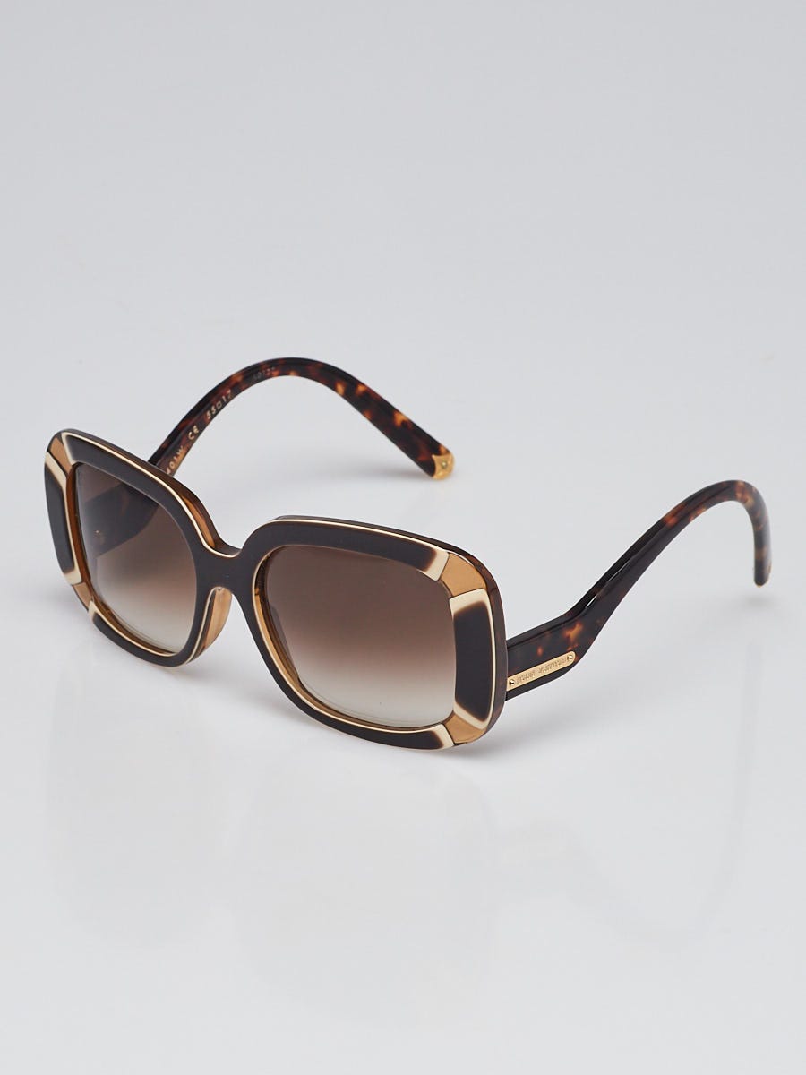 Louis Vuitton Z0779W Green/Brown Gradient Cat Eye Sunglasses