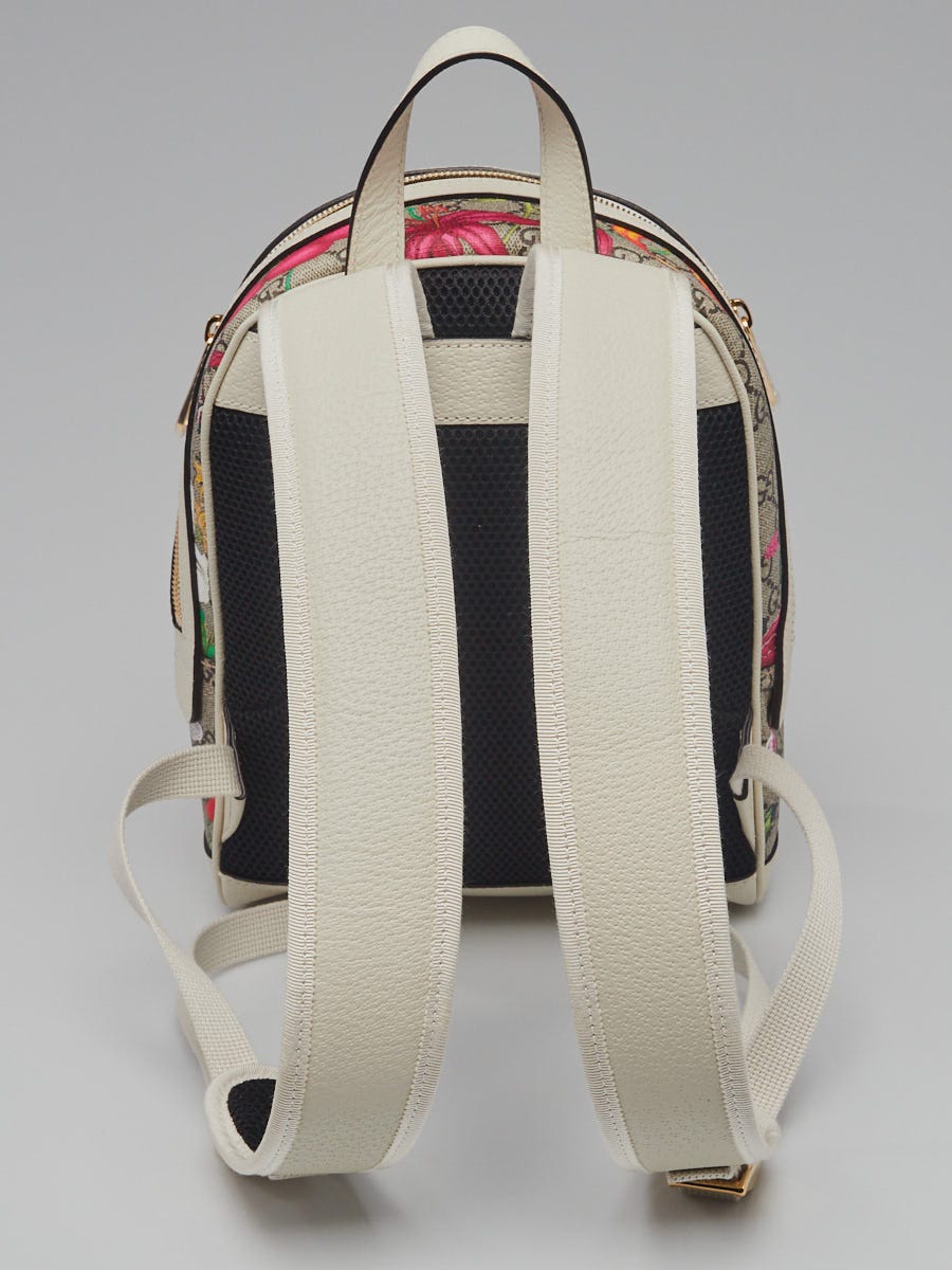 Gucci Multicolor GG Flora Coated Canvas Ophidia Small Backpack Bag -  Yoogi's Closet