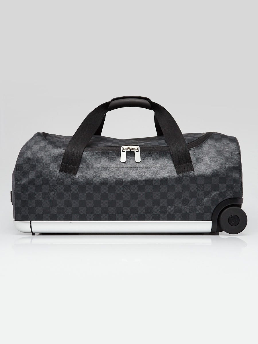 Louis Vuitton Damier Graphite Canvas Horizon Soft Duffle 55 Bag