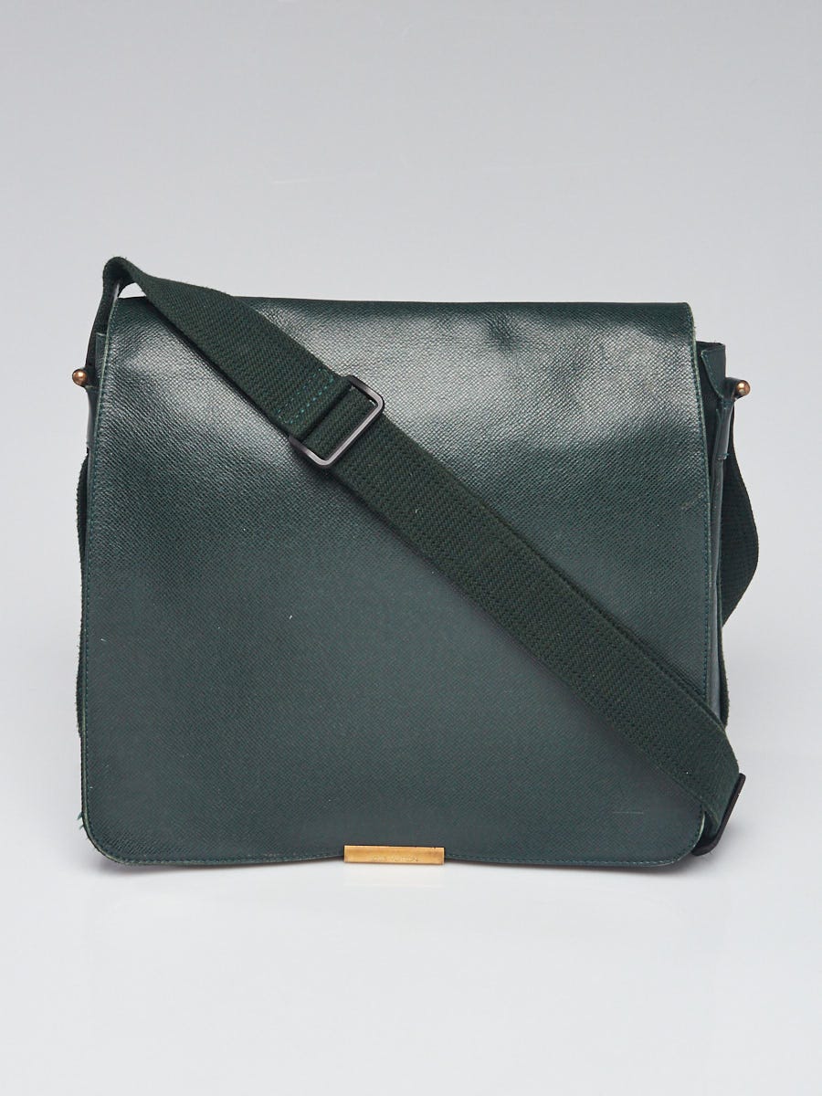 Louis Vuitton Vintage Taiga Viktor Messenger Bag  eBay