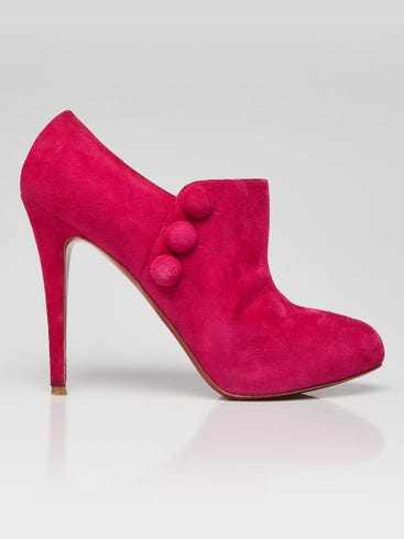 Botas Christian Louboutin Open Ondessa Para Mujer Rosa